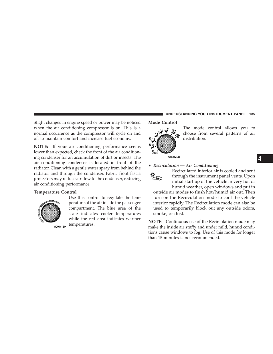 Chrysler 2005 Sebring Convertible User Manual | Page 135 / 292
