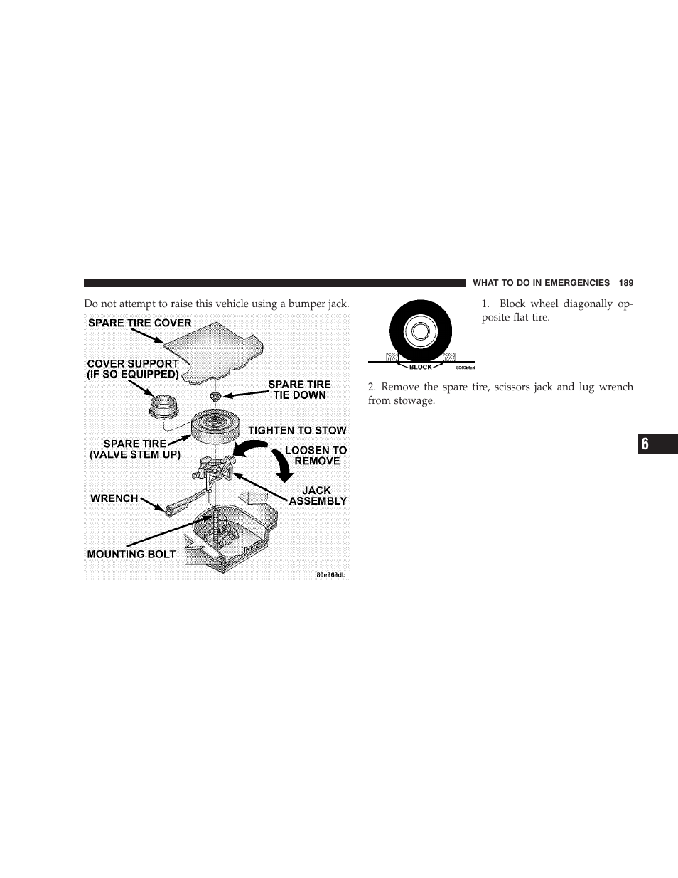 Chrysler 2005 Sebring Convertible User Manual | Page 189 / 292