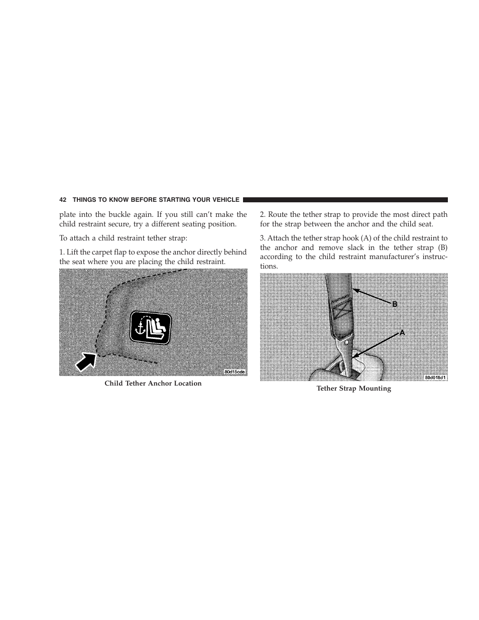 Chrysler 2005 Sebring Convertible User Manual | Page 42 / 292