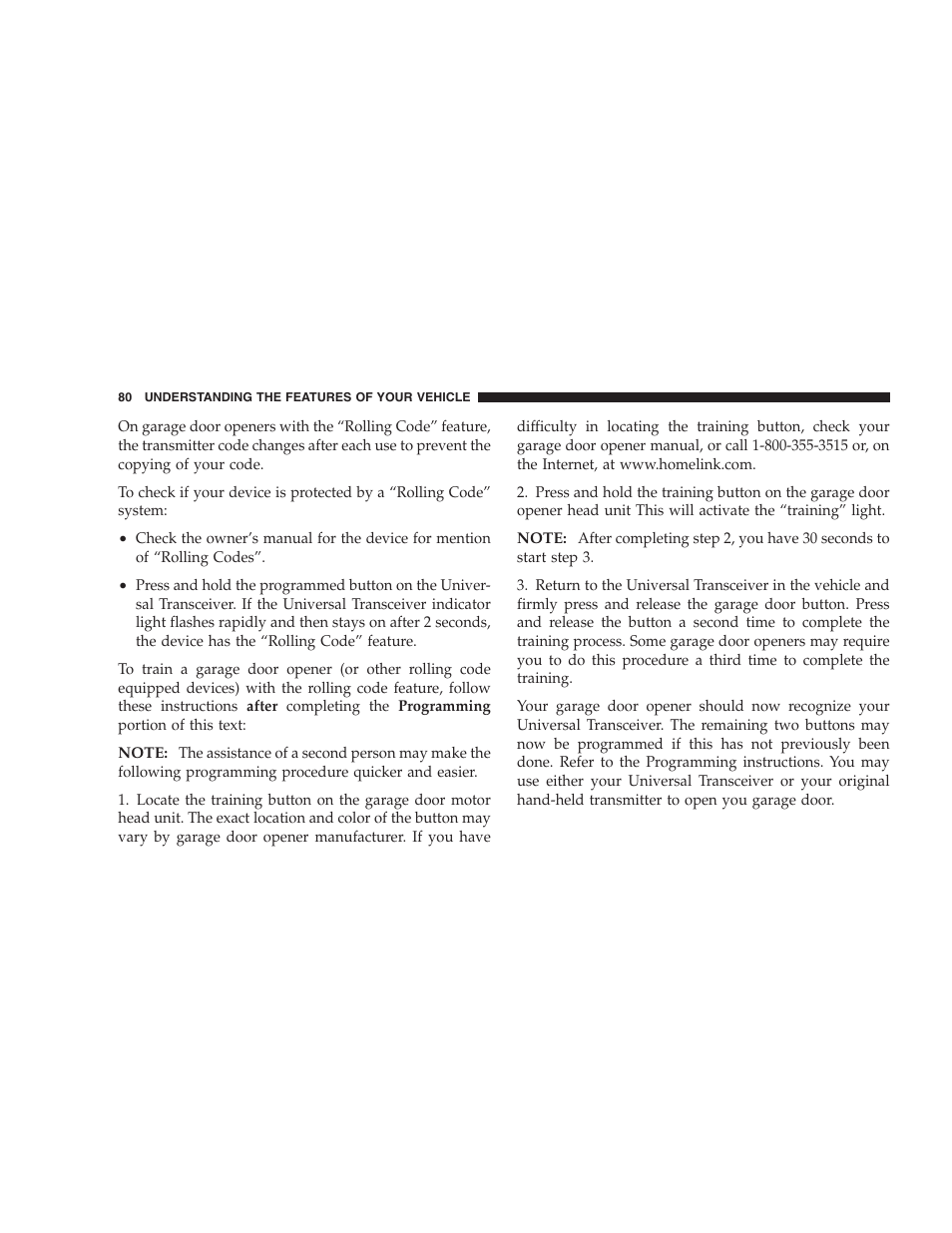 Chrysler 2005 Sebring Convertible User Manual | Page 80 / 292