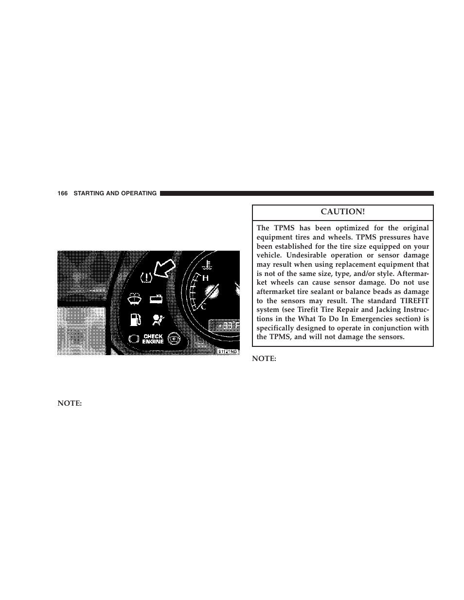 Chrysler 2006 Crossfire User Manual | Page 166 / 296