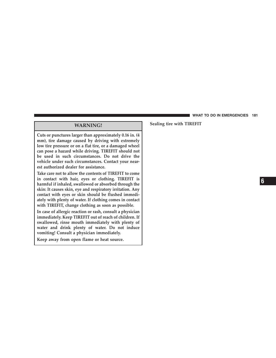 Chrysler 2006 Crossfire User Manual | Page 181 / 296