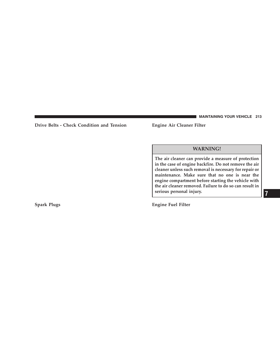 Chrysler 2006 Crossfire User Manual | Page 213 / 296