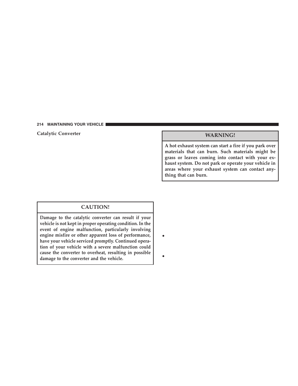 Chrysler 2006 Crossfire User Manual | Page 214 / 296