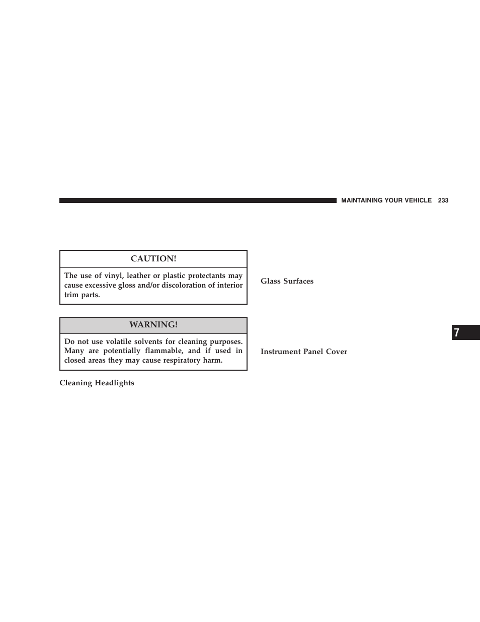 Chrysler 2006 Crossfire User Manual | Page 233 / 296