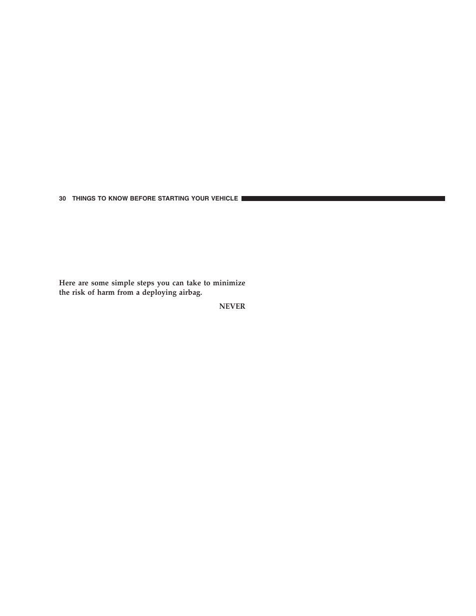 Chrysler 2006 Crossfire User Manual | Page 30 / 296