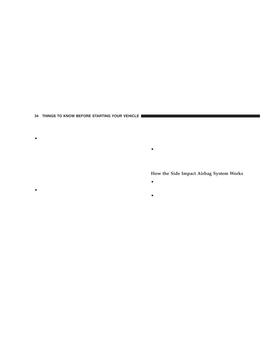 Chrysler 2006 Crossfire User Manual | Page 34 / 296