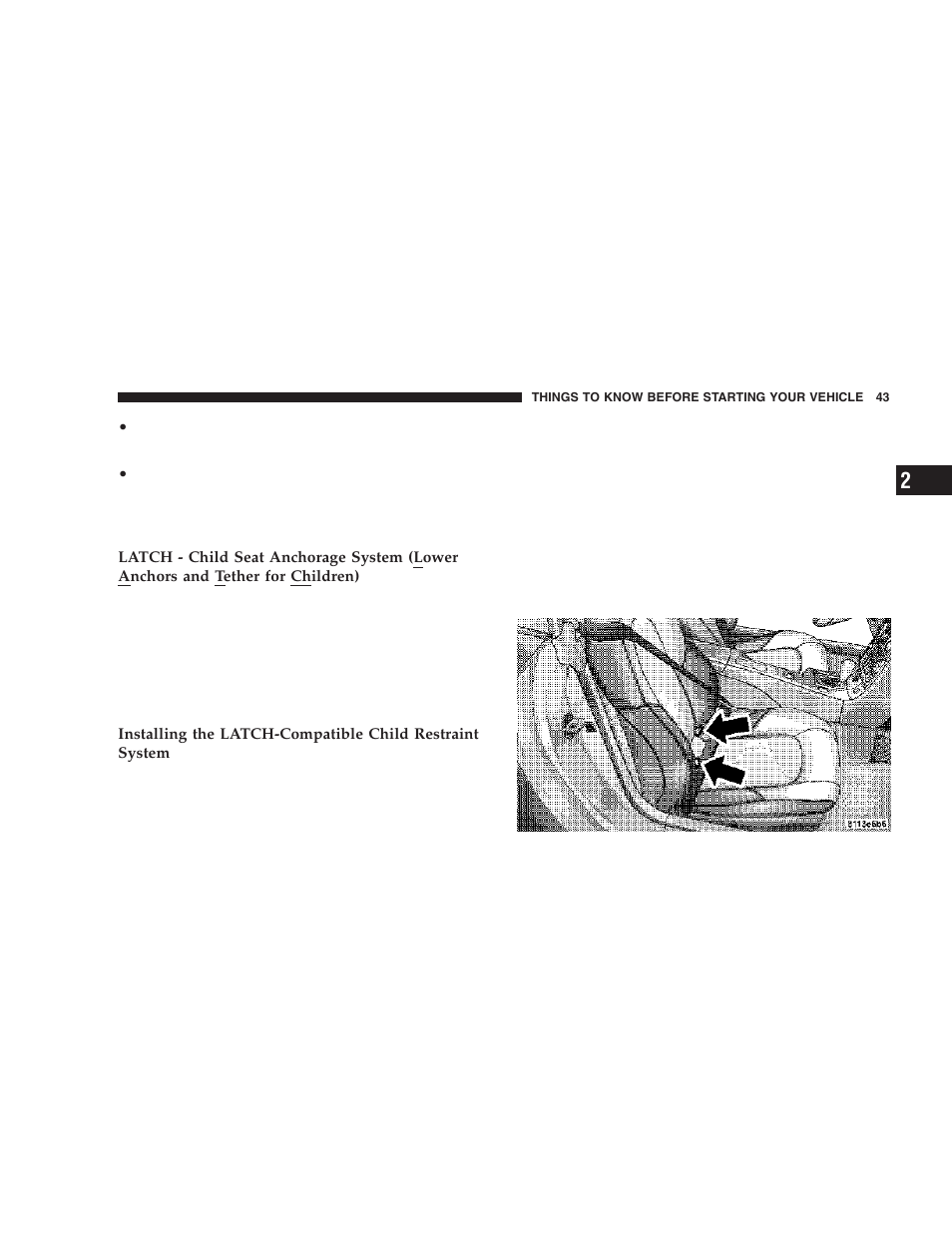 Chrysler 2006 Crossfire User Manual | Page 43 / 296