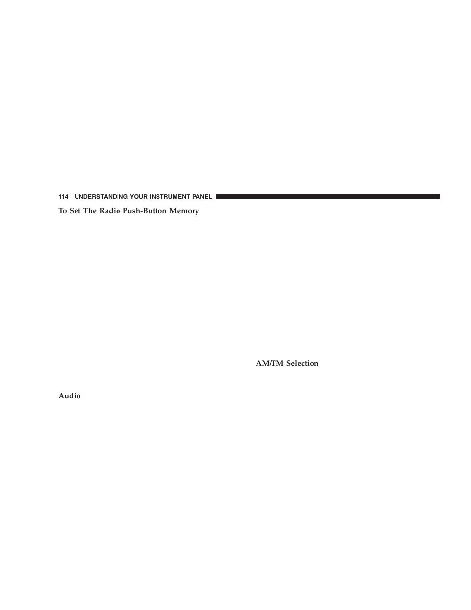 Chrysler 2006 Sebring Sedan User Manual | Page 114 / 300