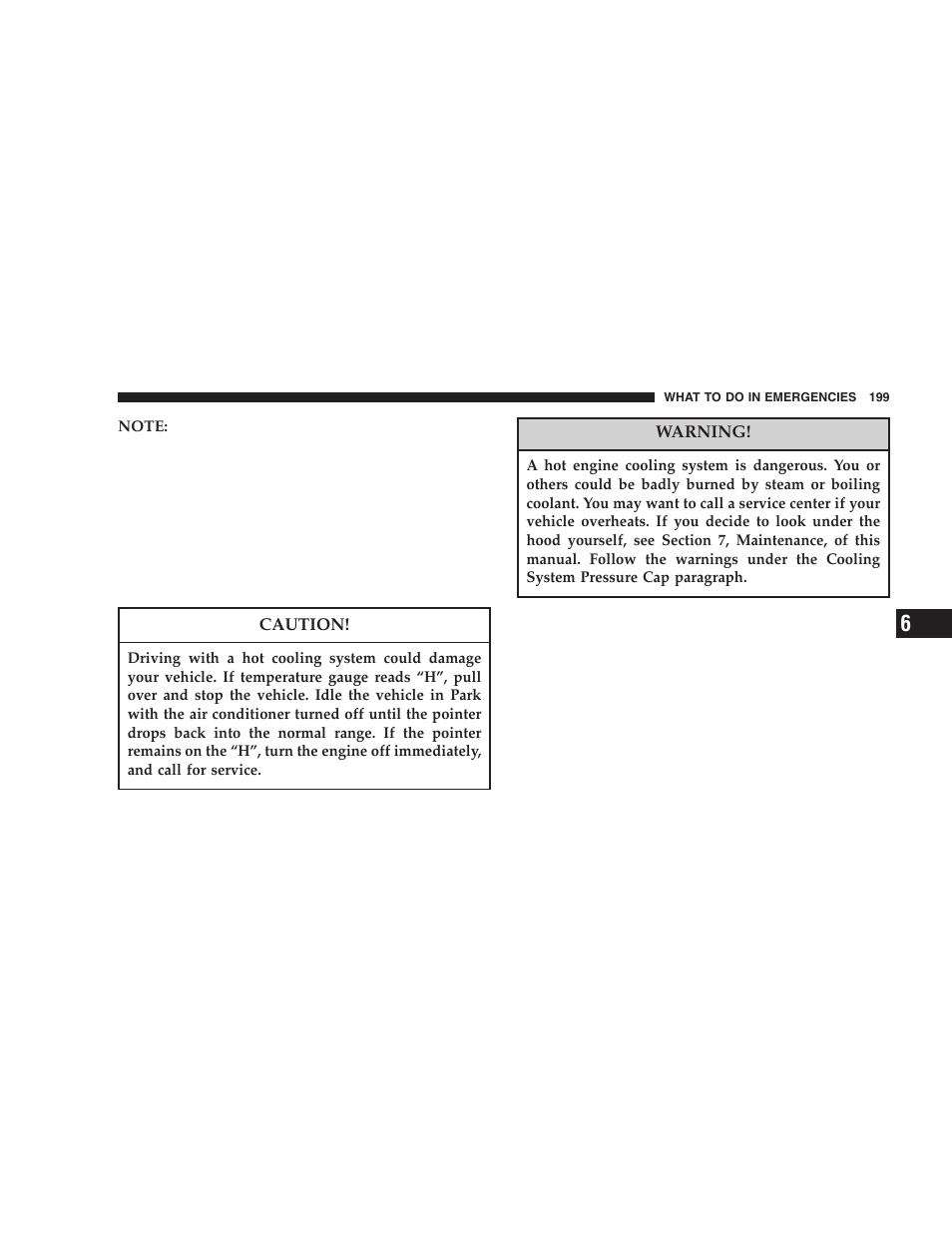 Chrysler 2006 Sebring Sedan User Manual | Page 199 / 300