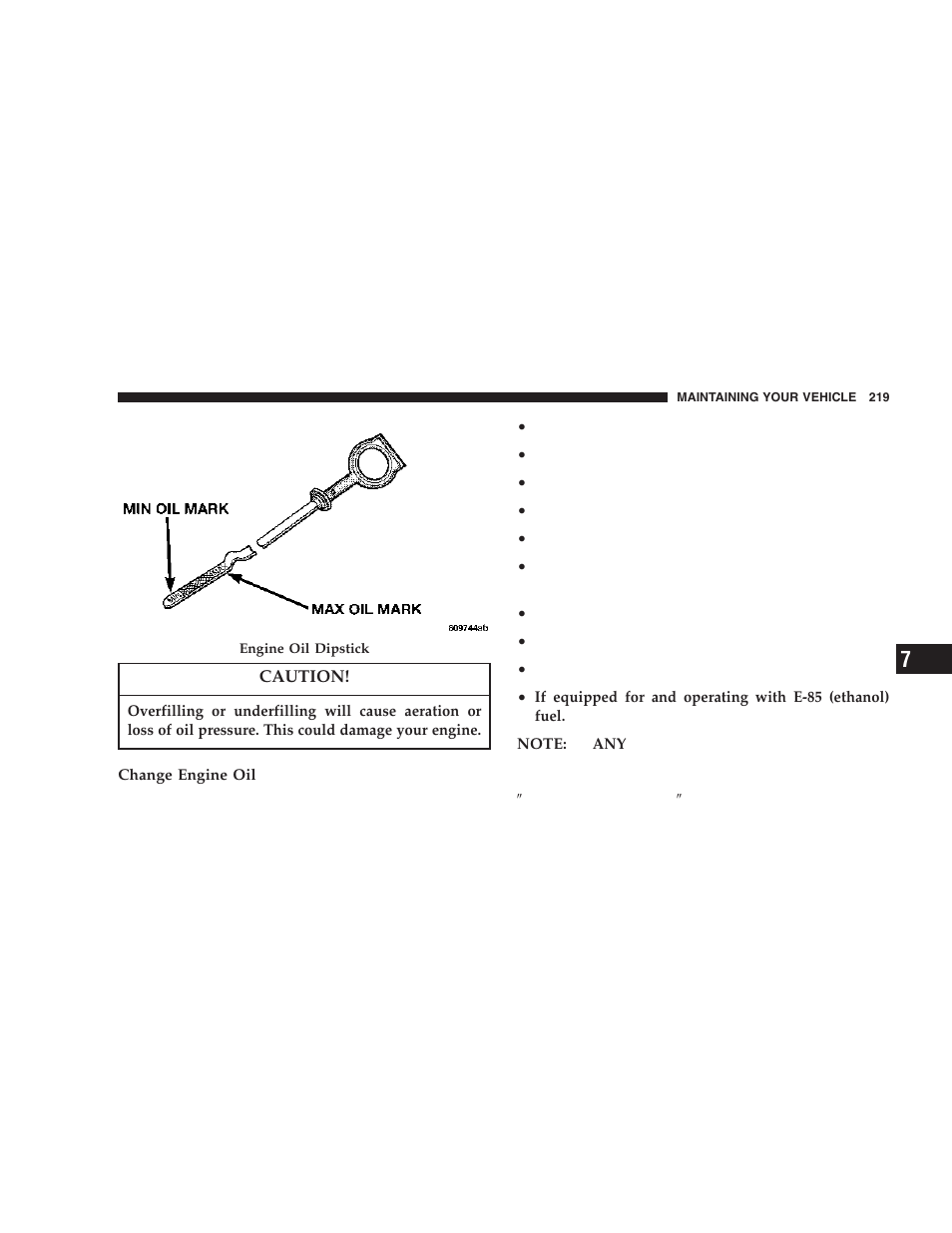 Chrysler 2006 Sebring Sedan User Manual | Page 219 / 300