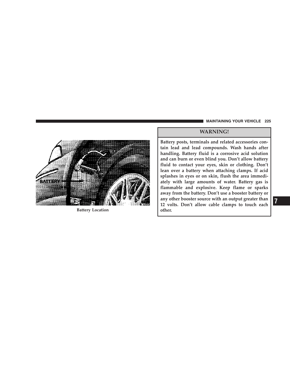 Chrysler 2006 Sebring Sedan User Manual | Page 225 / 300