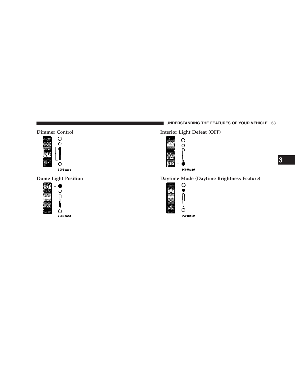 Chrysler 2006 Sebring Sedan User Manual | Page 63 / 300