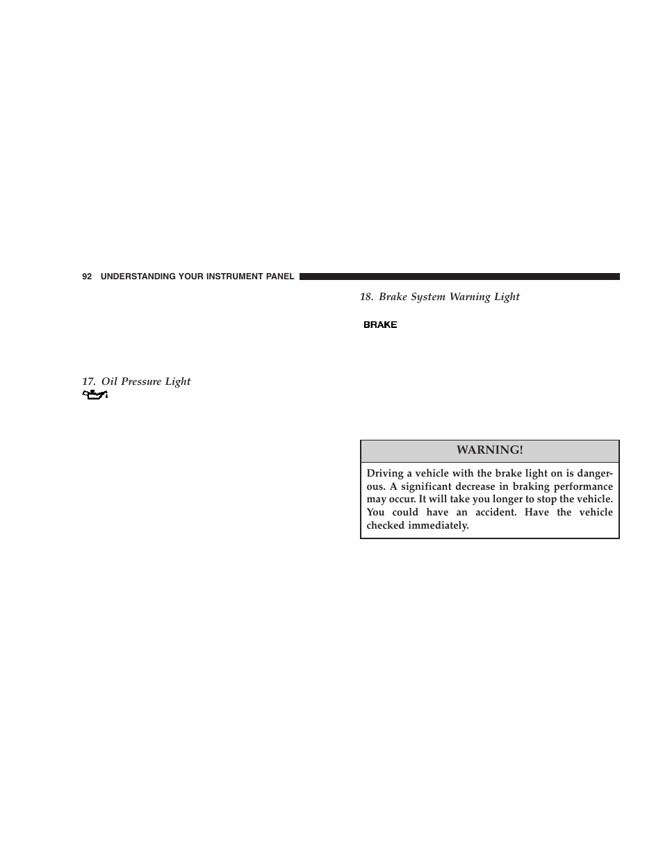 Chrysler 2006 Sebring Sedan User Manual | Page 92 / 300