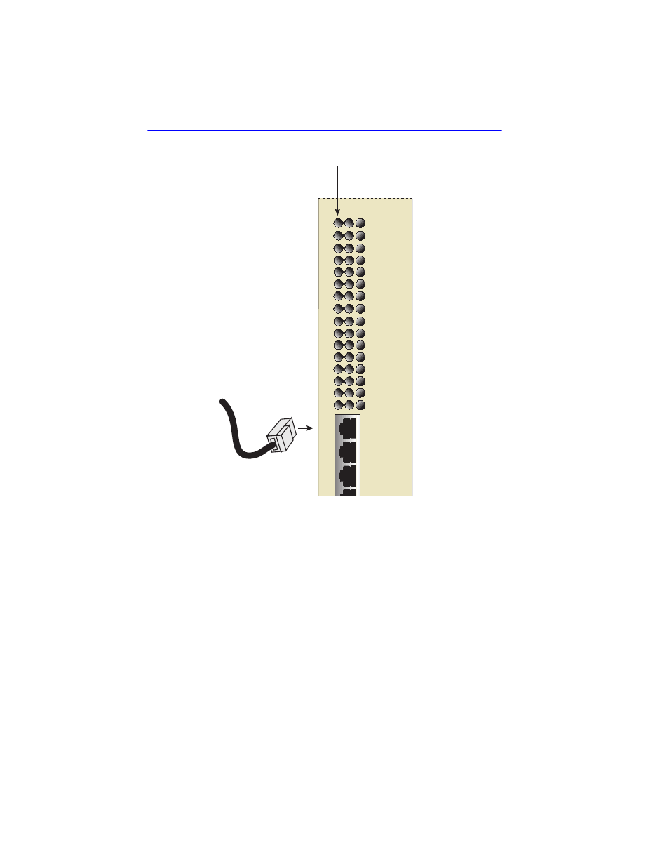 Rx (receive) led column | Cabletron Systems 6H122-16 User Manual | Page 30 / 158