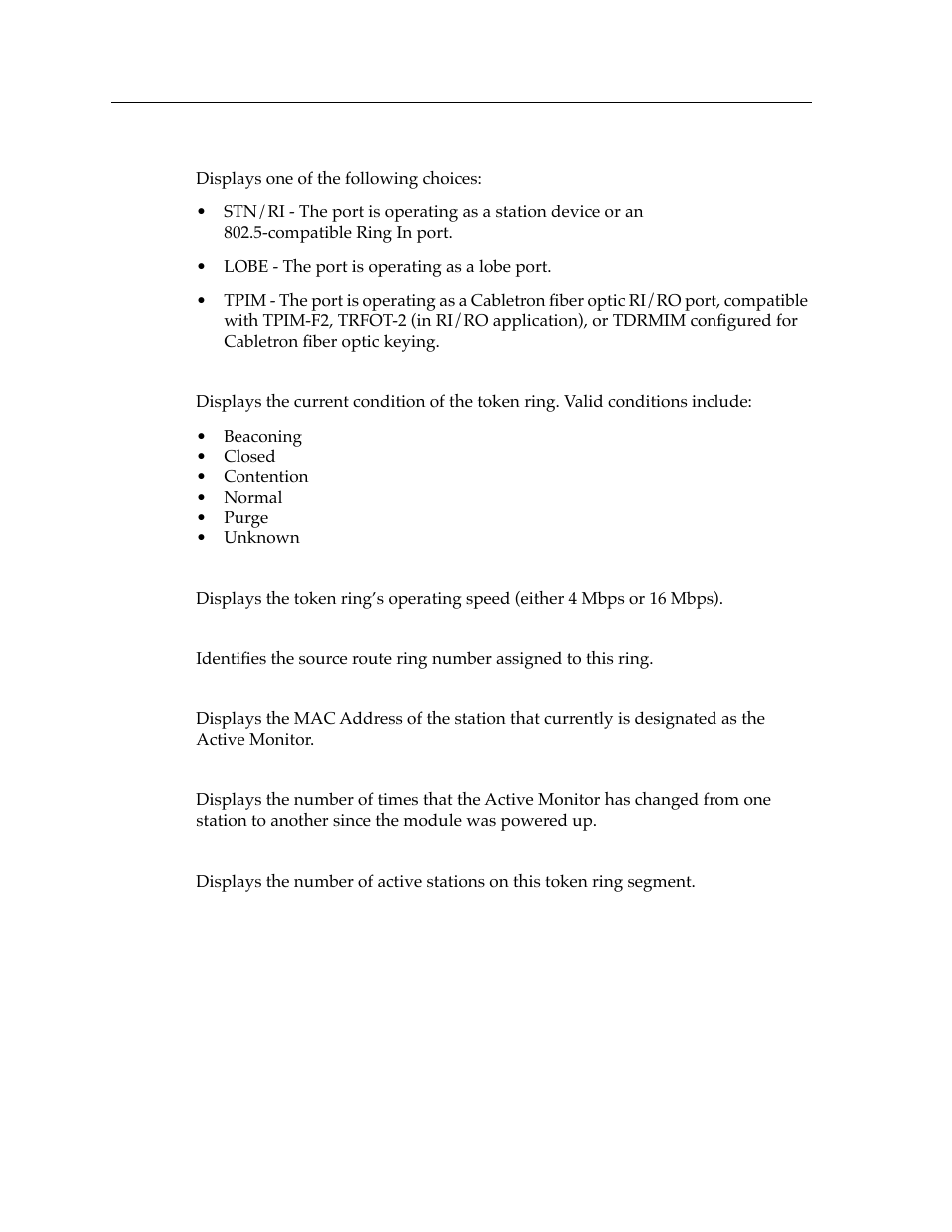 Cabletron Systems 9T427-16 User Manual | Page 12 / 16