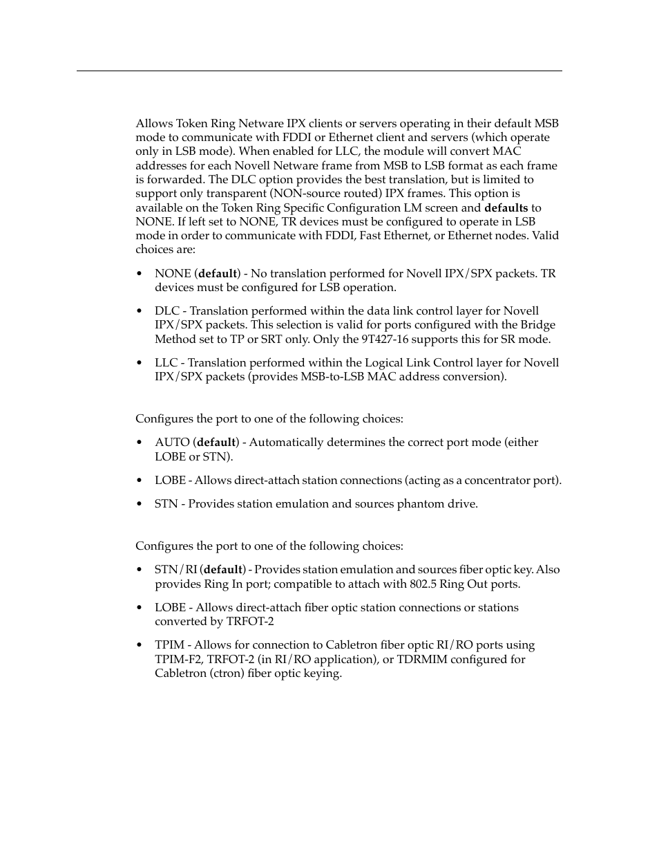 Cabletron Systems 9T427-16 User Manual | Page 8 / 16