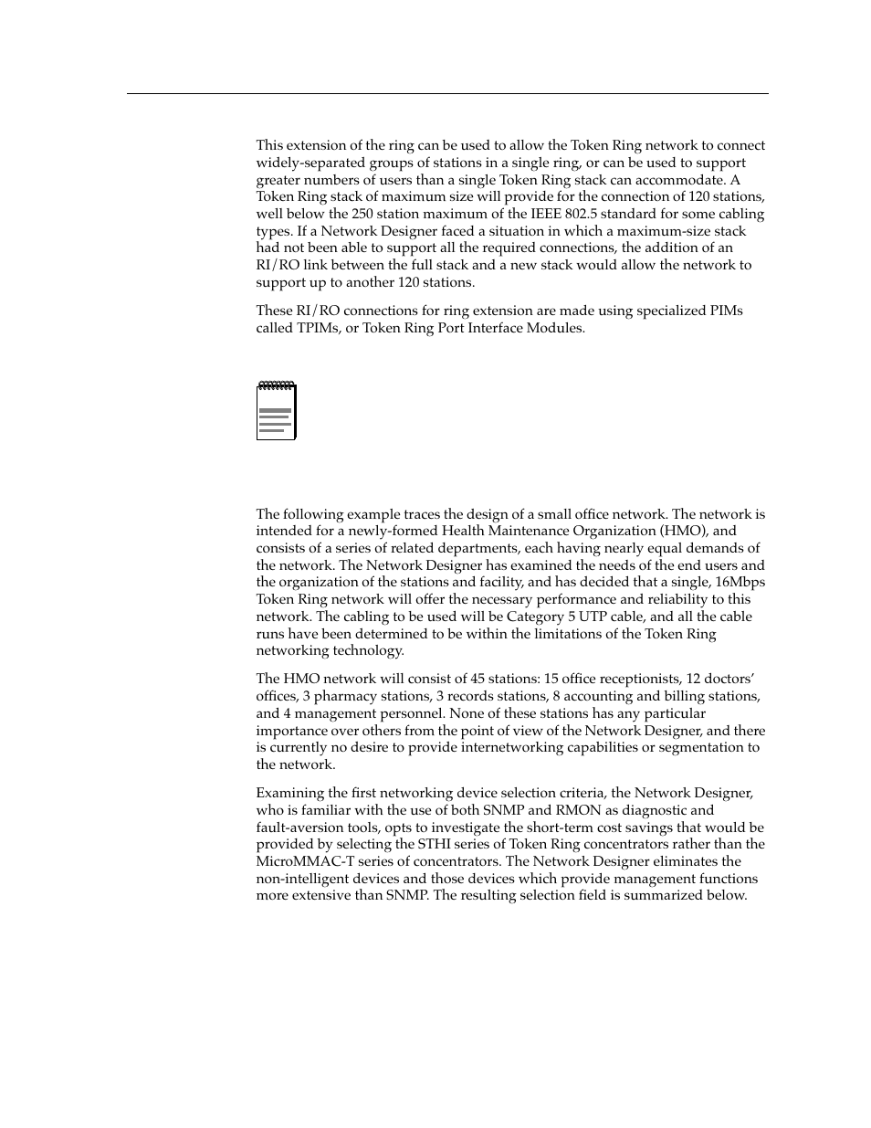 Design example | Cabletron Systems switches User Manual | Page 103 / 132