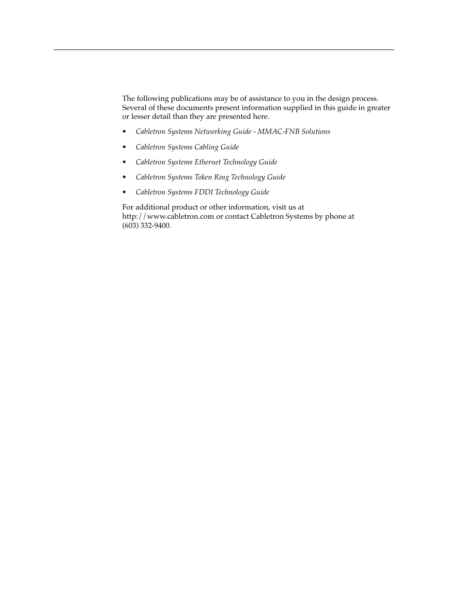 Related documentation, Related documentation -4 | Cabletron Systems switches User Manual | Page 12 / 132
