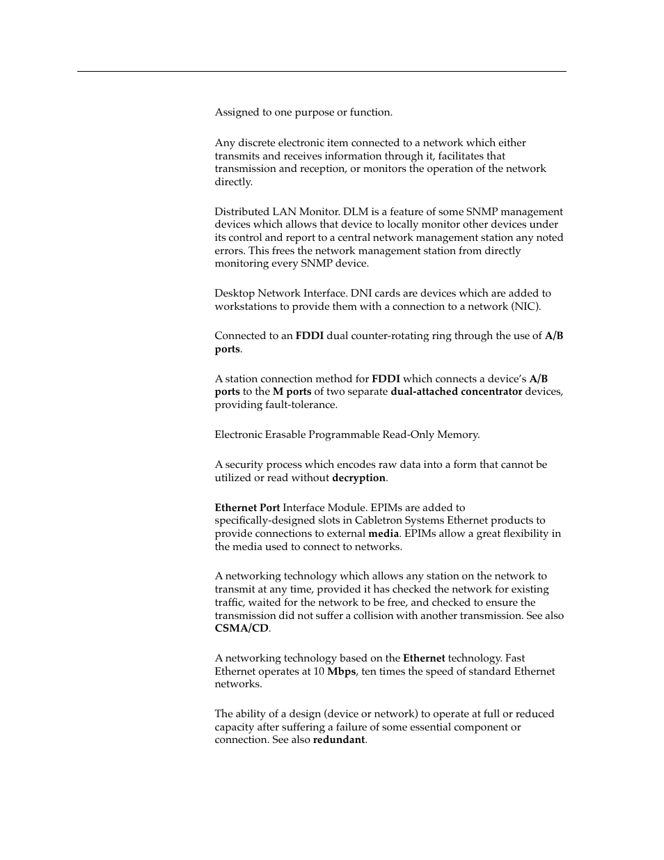 Cabletron Systems switches User Manual | Page 122 / 132