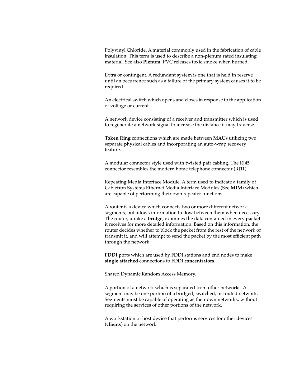 Cabletron Systems switches User Manual | Page 127 / 132