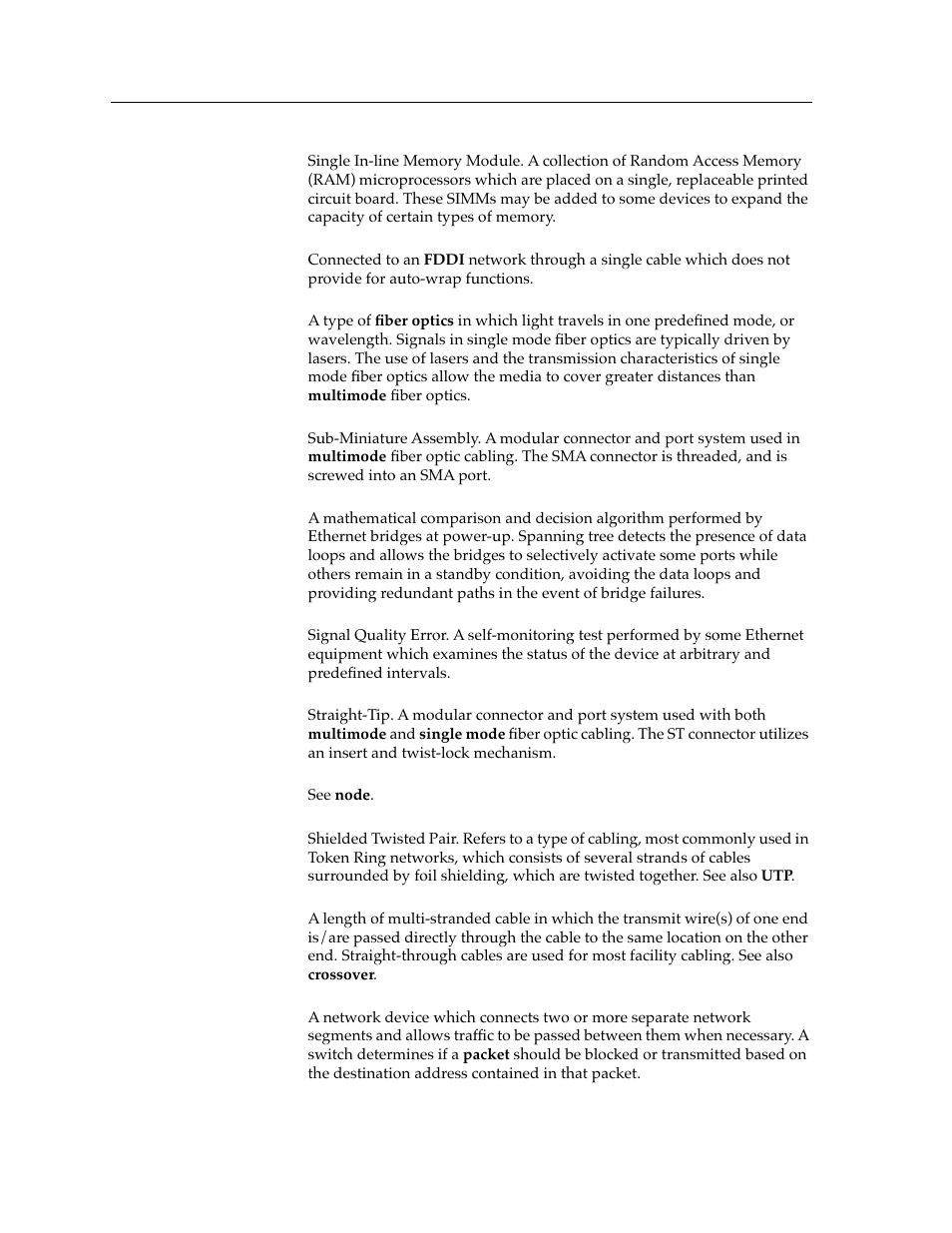 Cabletron Systems switches User Manual | Page 128 / 132