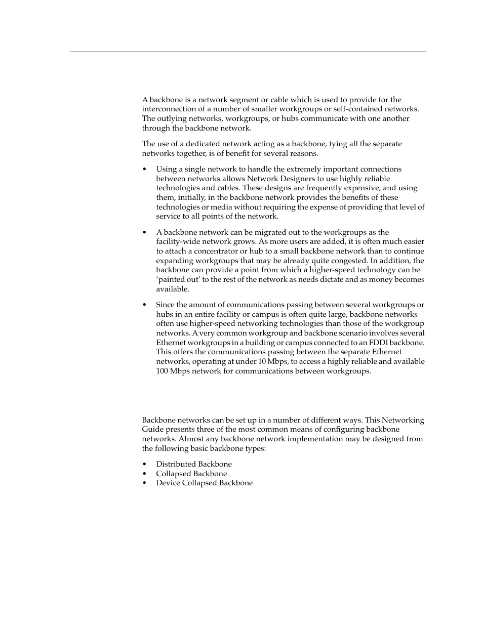 What is a backbone, Methods of configuring backbones | Cabletron Systems switches User Manual | Page 57 / 132