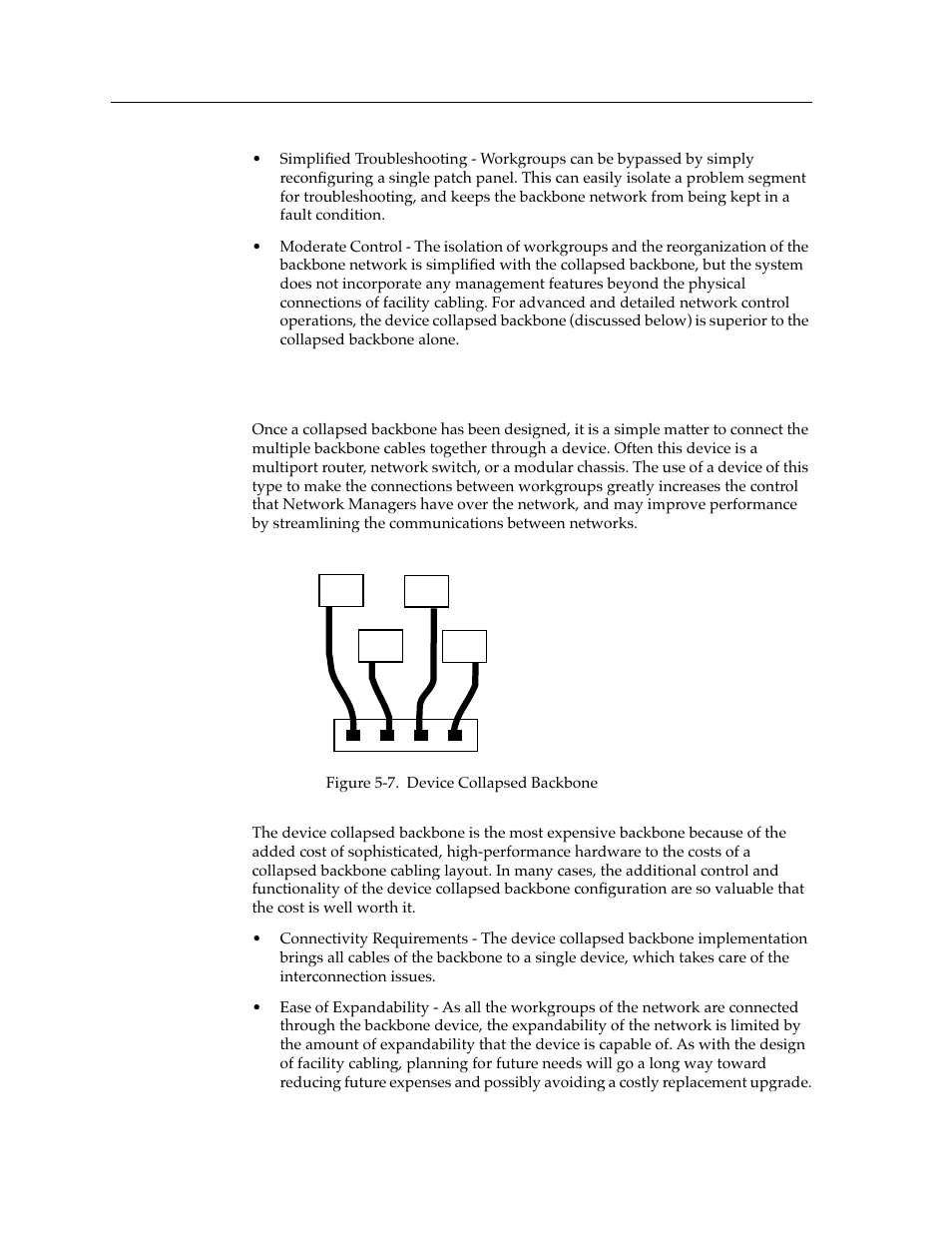Devices as backbones | Cabletron Systems switches User Manual | Page 60 / 132