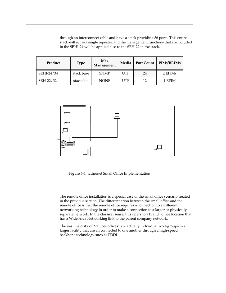 The remote office, The remote office -16 | Cabletron Systems switches User Manual | Page 78 / 132