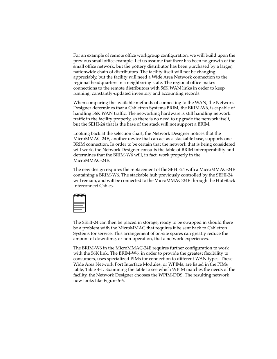 Design example | Cabletron Systems switches User Manual | Page 80 / 132