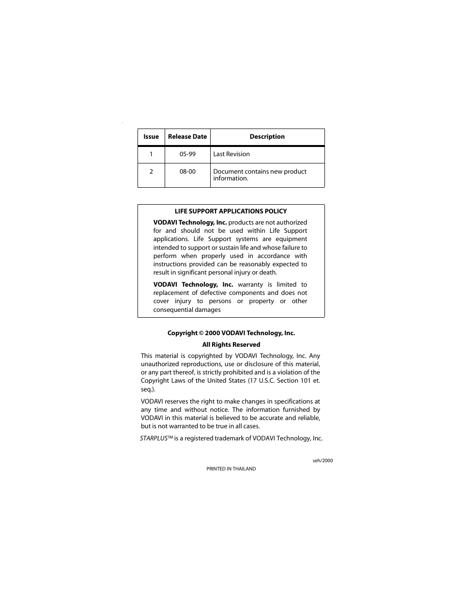 Cabletron Systems STARPLUS 2700 Series User Manual | Page 2 / 36