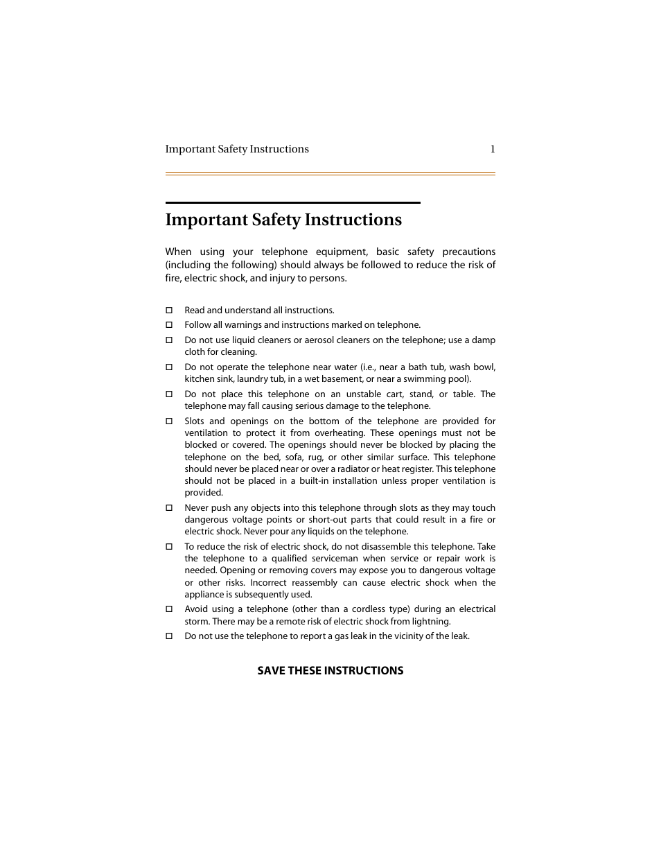 Important safety instructions | Cabletron Systems STARPLUS 2700 Series User Manual | Page 5 / 36