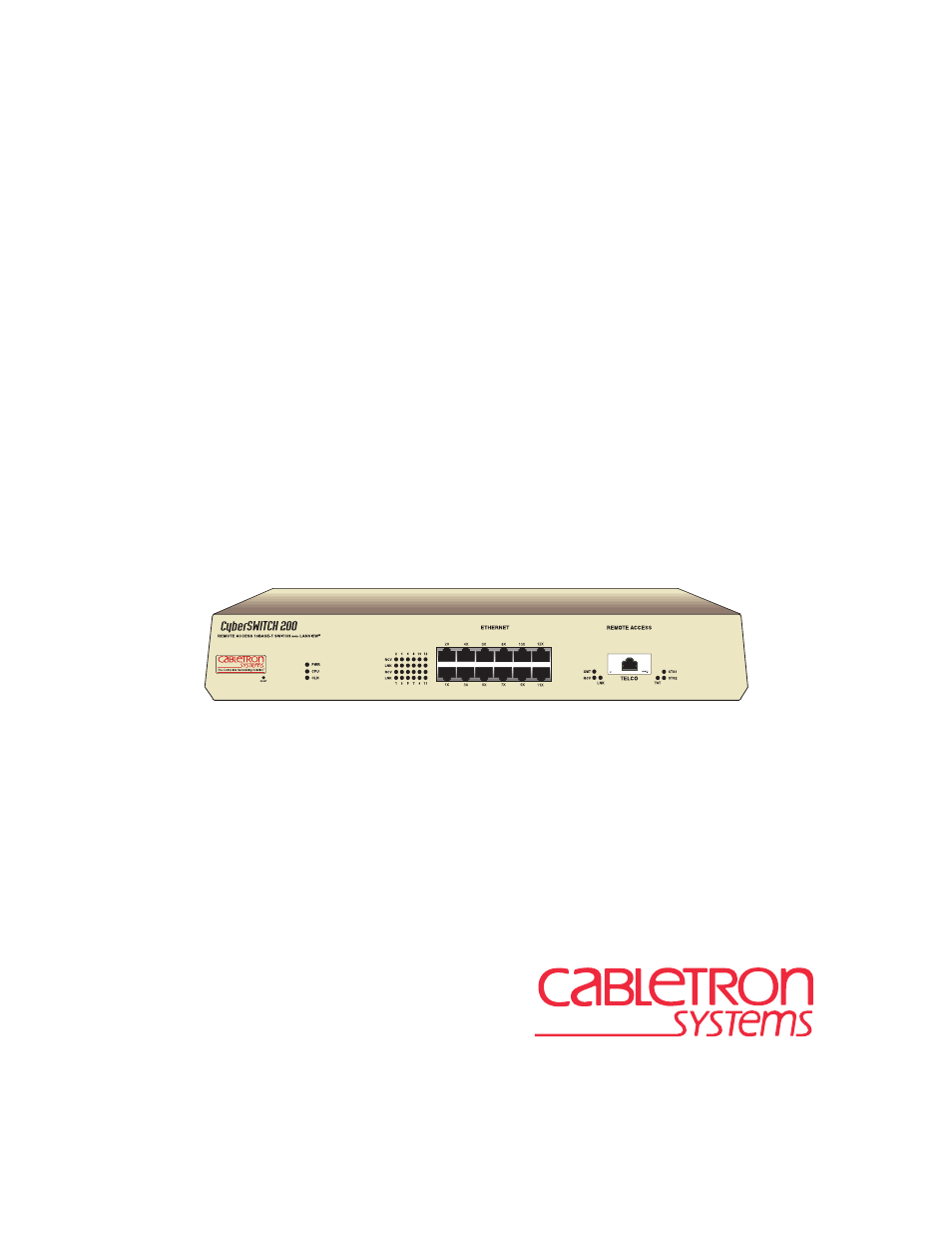 Cabletron Systems CSX200 User Manual | 88 pages