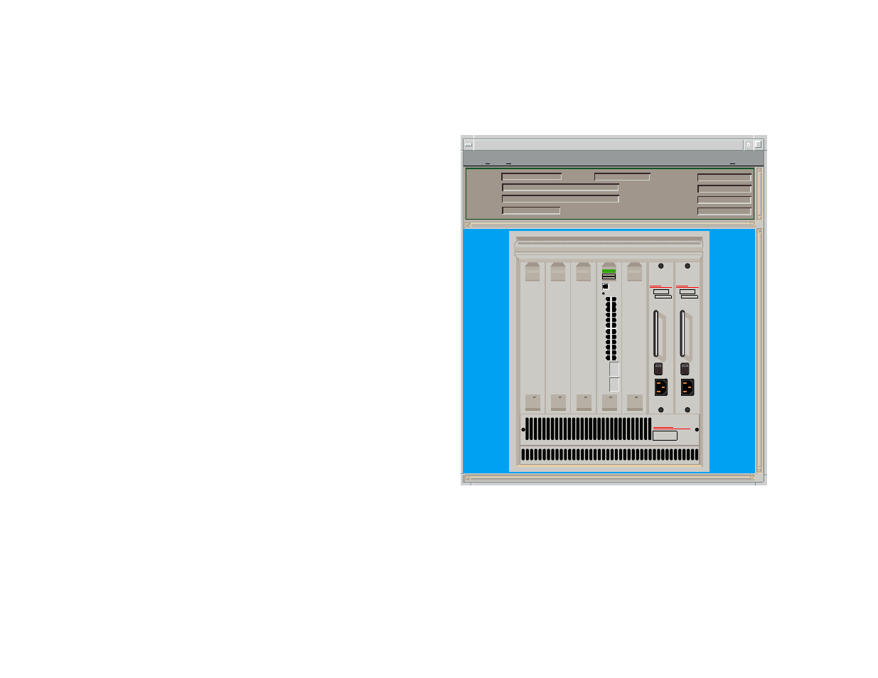 Physical device view | Cabletron Systems 1088 User Manual | Page 35 / 69