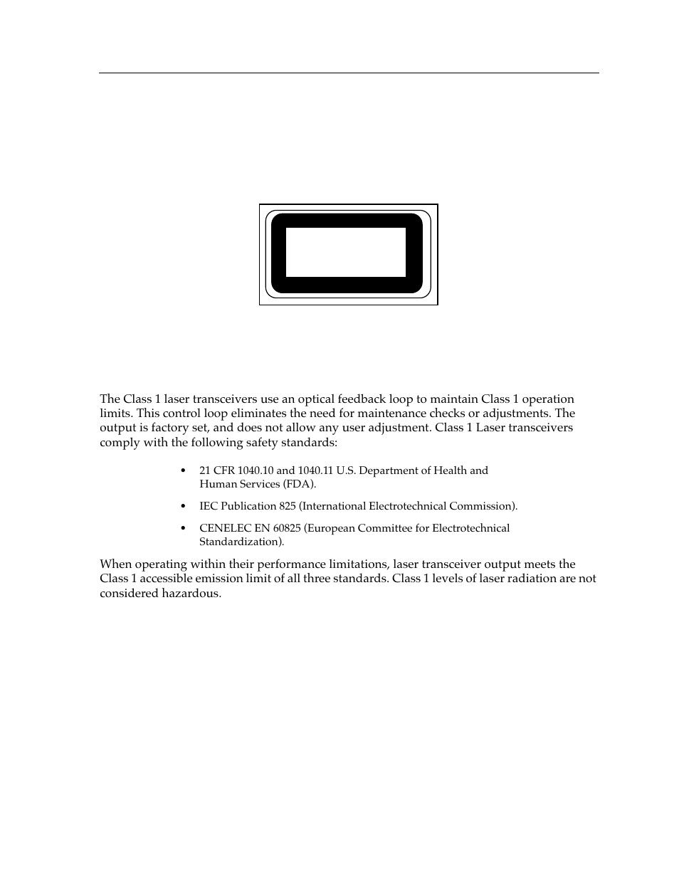 Safety information | Cabletron Systems FDDI Repeater User Manual | Page 4 / 29