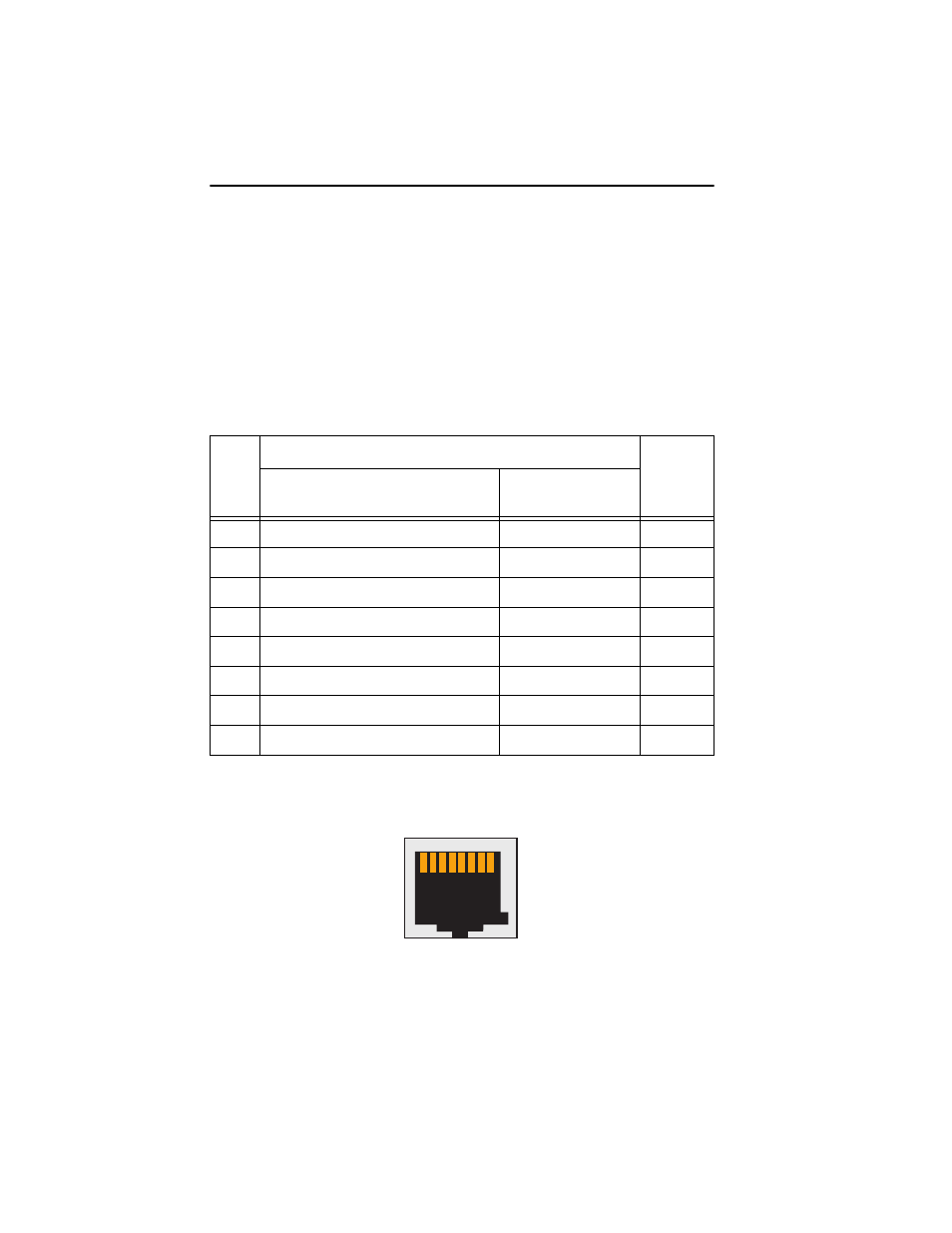 A.2 network interface, A.2.1 pinout for the s/t-interface connector, Pinout for the s/t-interface connector | Cabletron Systems SWPIM-BRI User Manual | Page 28 / 34