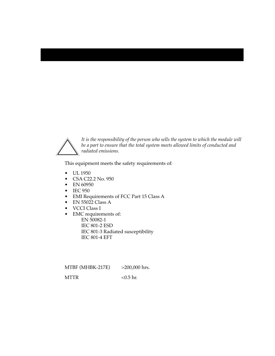 Specifications, Safety, Service | Chapter 5, Safety -1 service -1 | Cabletron Systems 9T428-16 User Manual | Page 39 / 40