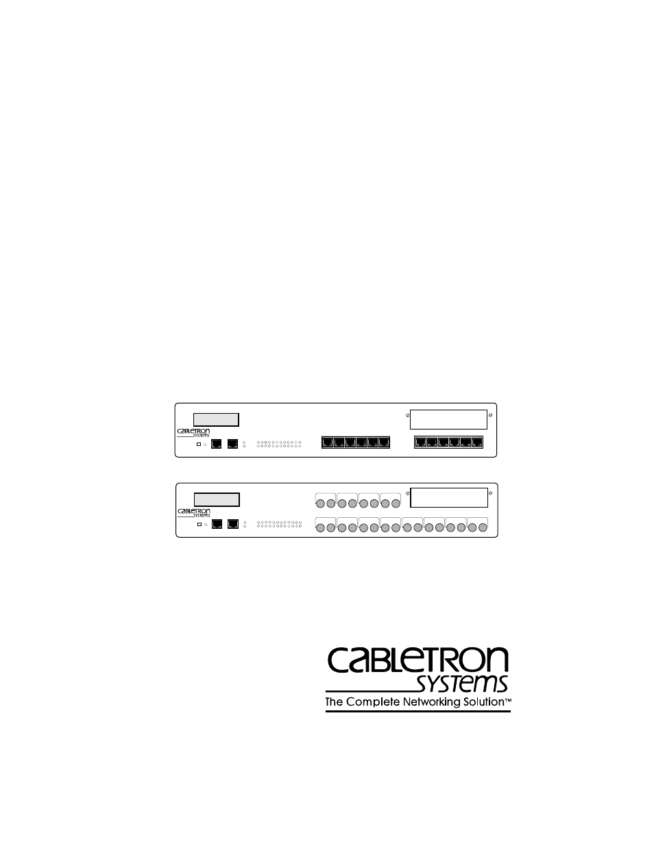 Cabletron Systems ESX-1380 User Manual | 86 pages