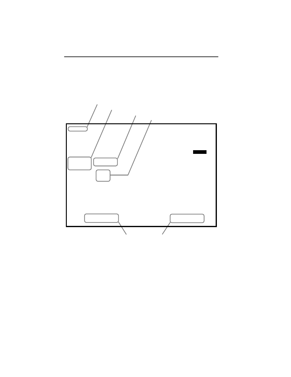 5 local management screen elements, Local management screen elements -6 | Cabletron Systems ESX-1380 User Manual | Page 16 / 86