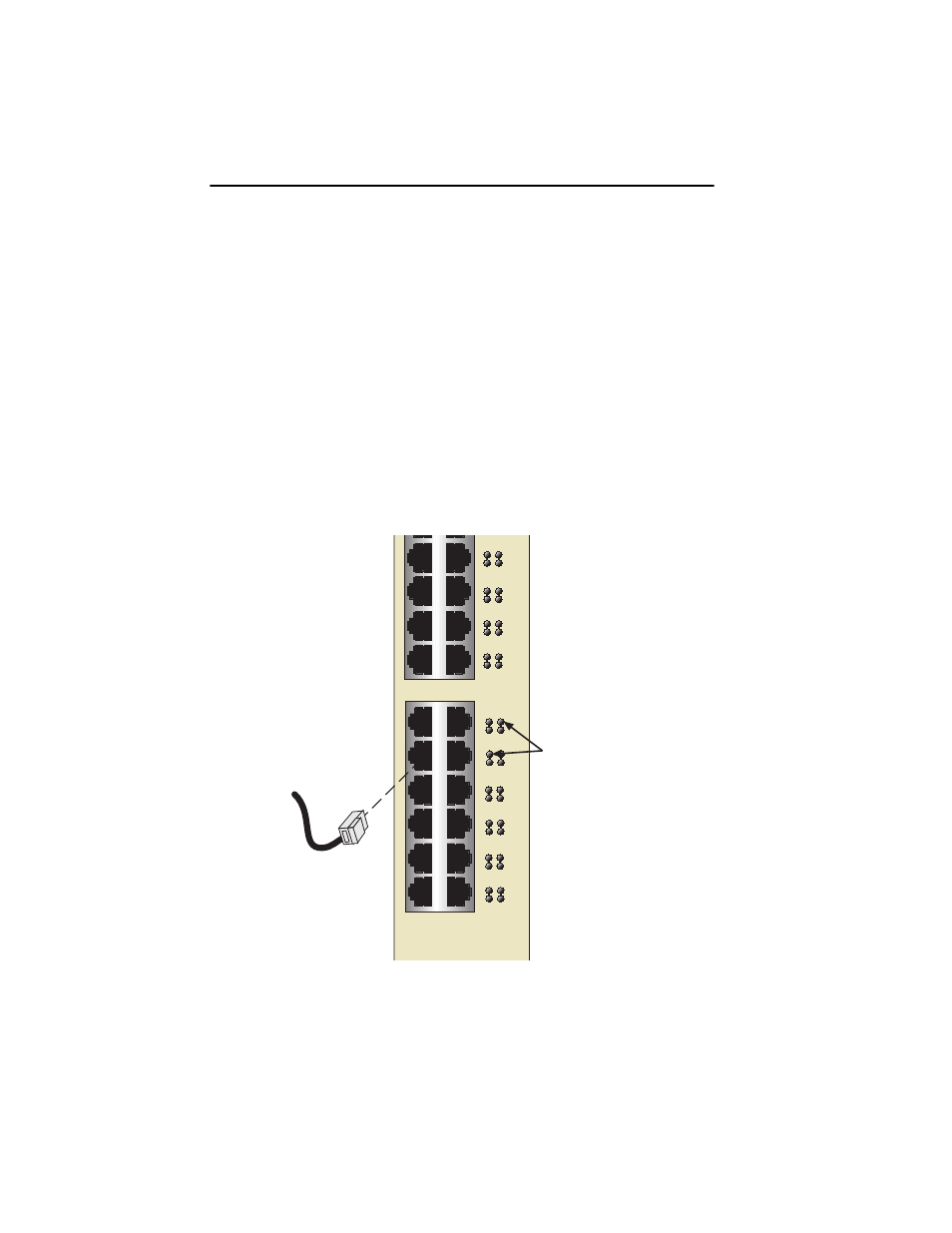 To section 3.5.1 t, Rx (receive) led | Cabletron Systems DLE22-MA User Manual | Page 48 / 202