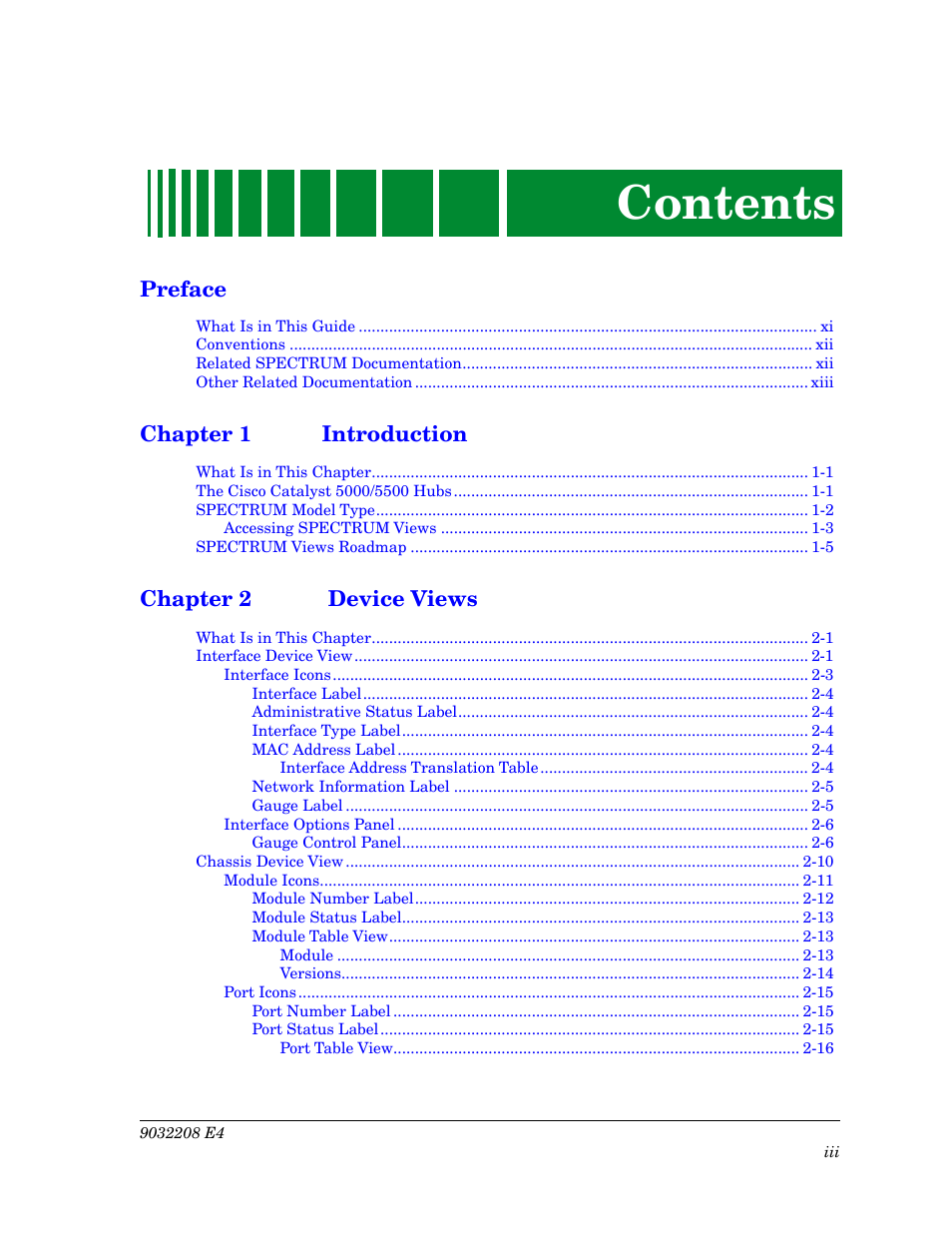 Cabletron Systems 5500 User Manual | Page 4 / 83