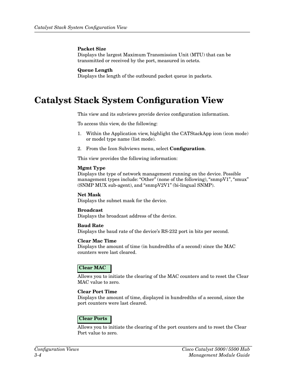 Catalyst stack system configuration view, Catalyst stack system conþguration view -4, Catalyst stack system conþguration view | Cabletron Systems 5500 User Manual | Page 43 / 83