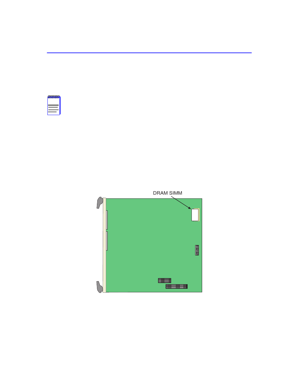 B.2 simm upgrade, B.2.1 locating simms, Simm slot locations | Section b.2 | Cabletron Systems 6H203-24 User Manual | Page 57 / 62