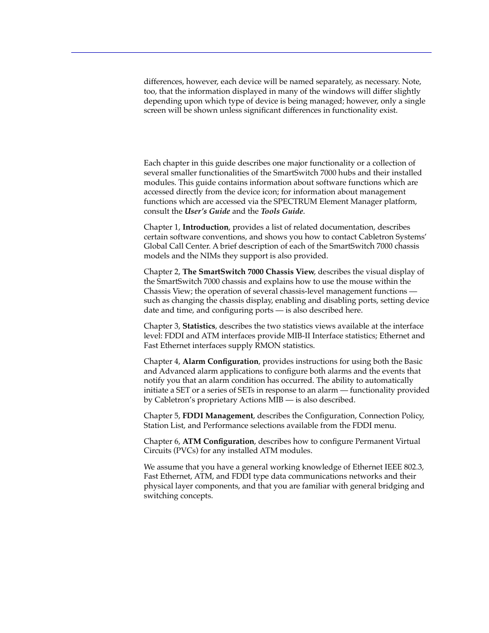 Using the smartswitch 7000 user’s guide, Using the smartswitch 7000 userõs guide -3 | Cabletron Systems Lancast Media Converter 7000 User Manual | Page 11 / 108