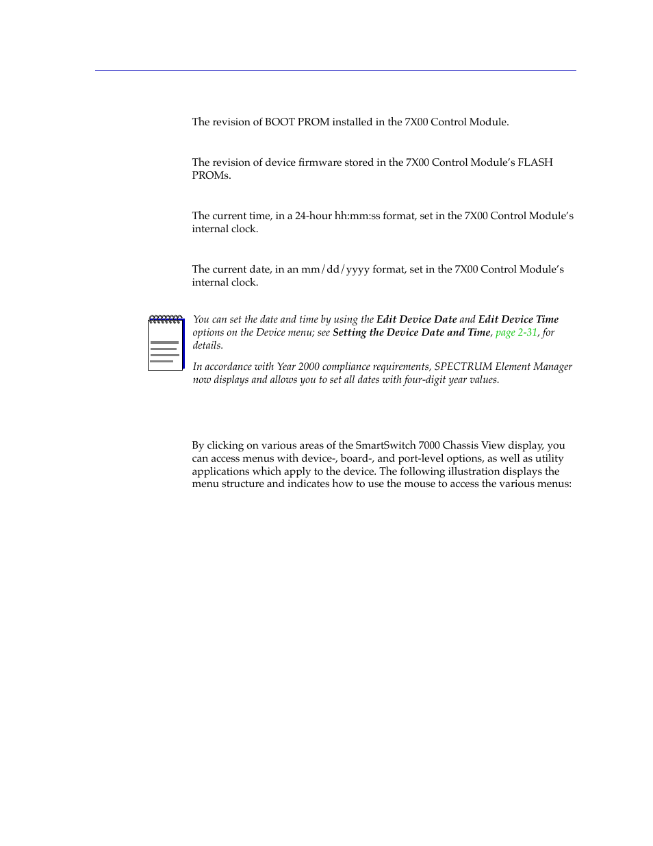 Menu structure, Menu structure -5 | Cabletron Systems Lancast Media Converter 7000 User Manual | Page 21 / 108