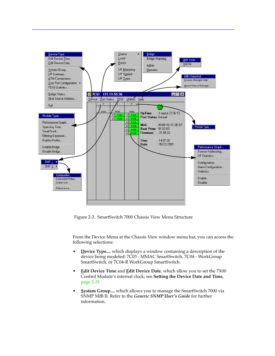 Cabletron Systems Lancast Media Converter 7000 User Manual | Page 22 / 108