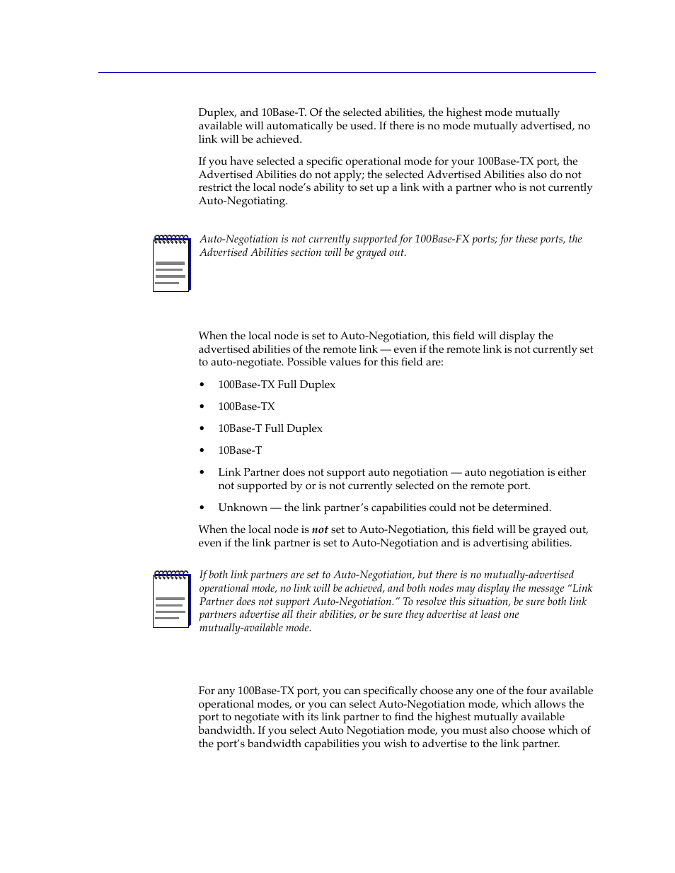 Setting the desired operational mode, Setting the desired operational mode -27 | Cabletron Systems Lancast Media Converter 7000 User Manual | Page 43 / 108