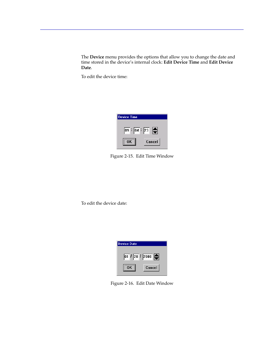 Setting the device date and time, Setting the device date and time -31 | Cabletron Systems Lancast Media Converter 7000 User Manual | Page 47 / 108