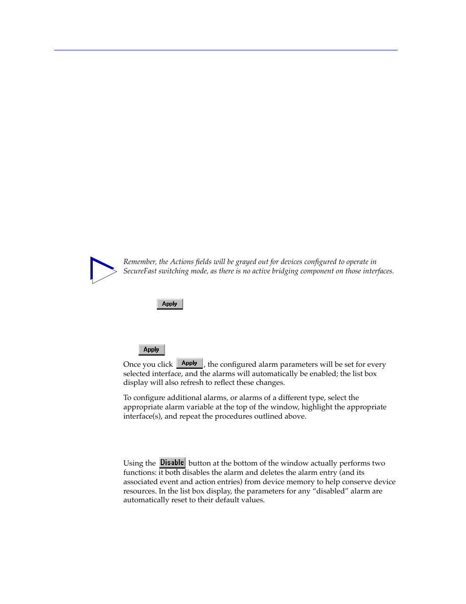Disabling a basic alarm, Disabling a basic alarm -8 | Cabletron Systems Lancast Media Converter 7000 User Manual | Page 66 / 108