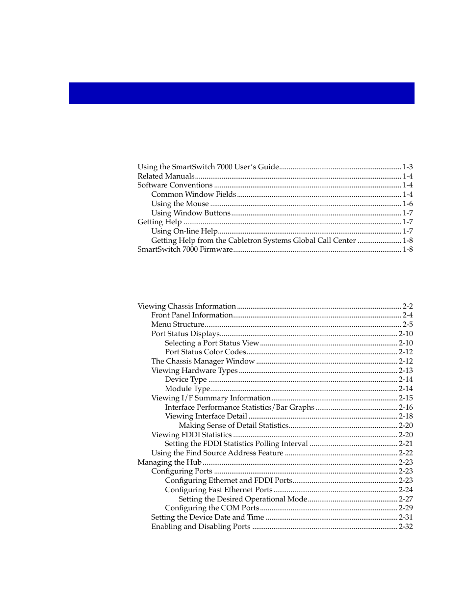 Cabletron Systems Lancast Media Converter 7000 User Manual | Page 7 / 108